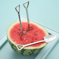Spade and Shovel Stainless Steel Kitchen Spoon