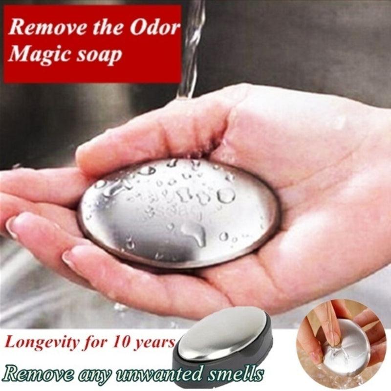 Stainless Steel Soap Deodorize Smell From Hands Kitchen Bar