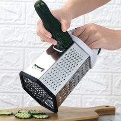 Stainless Steel Vegetable Grater with Container