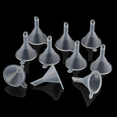 10pcs Small Plastic Perfume Diffuser Bottle Funnels