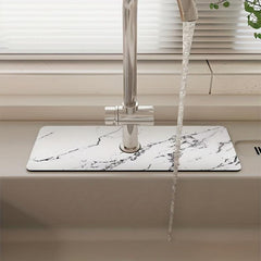 Dish Drying Mat Diatom Mud Water Absorption Pad