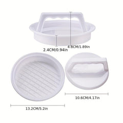 3in1 Burger Press Patty Press Double Hole Burger Press