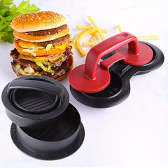 3in1 Burger Press Patty Press Double Hole Burger Press