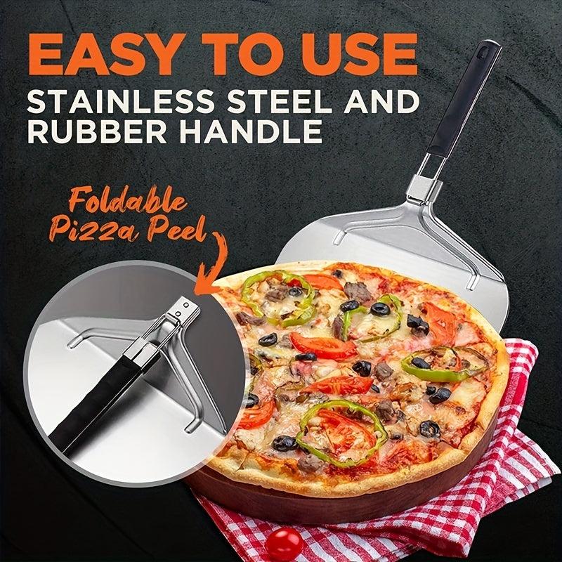 Pizza Spatula Stainless Steel Pizza Paddle Pizza Scraper Paddle Kitchen Supplies