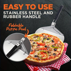 Pizza Spatula Stainless Steel Pizza Paddle Pizza Scraper Paddle Kitchen Supplies