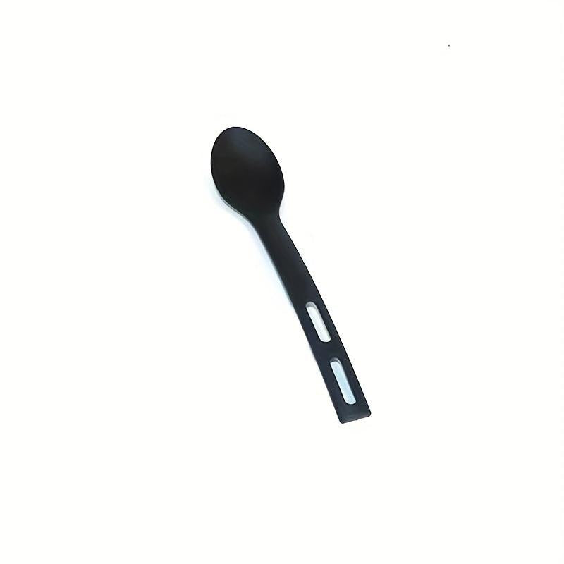 3pcs Silicone Utensil Set Nylon Kitchenware Slotted Turner Spatula Scoop Fork