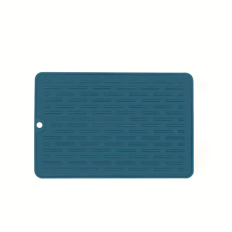2pcs Dish Drying Pad Kitchen Countertop Absorbent Mat Soft Diatom Mud