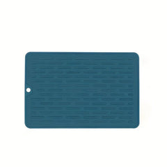 2pcs Dish Drying Pad Kitchen Countertop Absorbent Mat Soft Diatom Mud