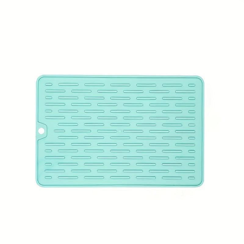2pcs Dish Drying Pad Kitchen Countertop Absorbent Mat Soft Diatom Mud