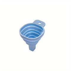 1pc Mini Silicone Collapsible Funnel for Water Liquid Kitchen Gadgets