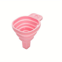 1pc Mini Silicone Collapsible Funnel for Water Liquid Kitchen Gadgets
