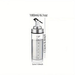Glass Dispenser Durable Olive Bottle Soy Sauce And Vinegar Dispenser
