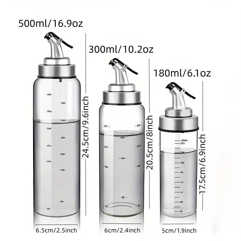 Glass Dispenser Durable Olive Bottle Soy Sauce And Vinegar Dispenser