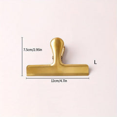 Stainless Steel T-Shaped Sealing Clips for Food Storage