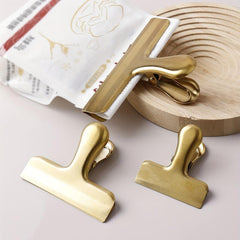 Stainless Steel T-Shaped Sealing Clips for Food Storage