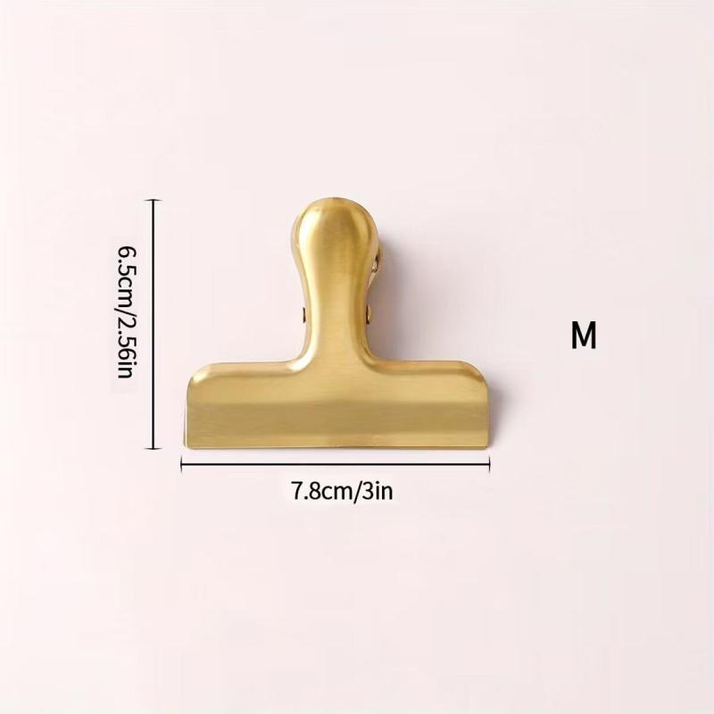 Stainless Steel T-Shaped Sealing Clips for Food Storage