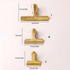 Stainless Steel T-Shaped Sealing Clips for Food Storage