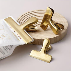 Stainless Steel T-Shaped Sealing Clips for Food Storage