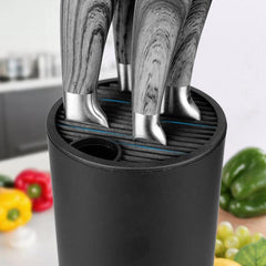Plastic Cutlery Block Storage Rack Holder Kitchen Supplies