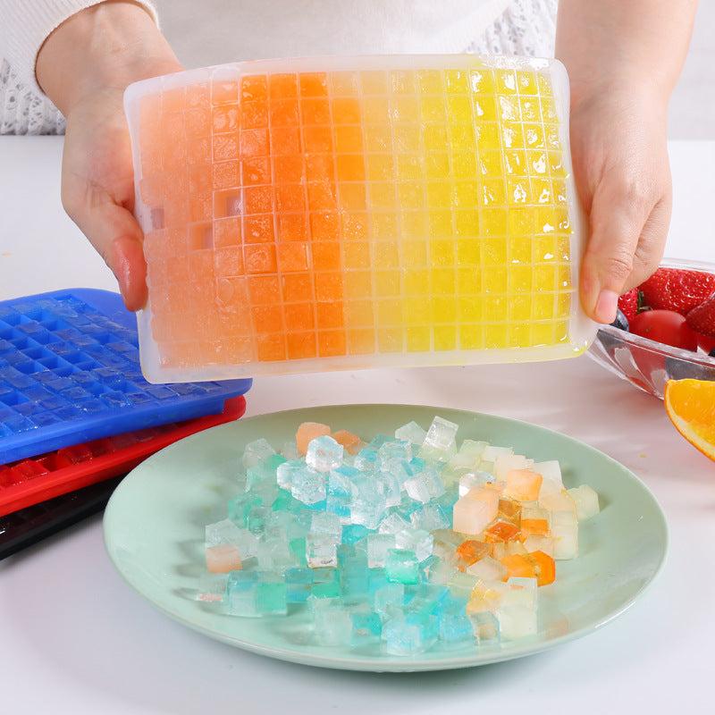 Silicone Ice Cube Tray Small Square Ice Maker DIY Small Ice Cube Mold