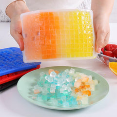 Silicone Ice Cube Tray Small Square Ice Maker DIY Small Ice Cube Mold