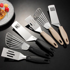 3pcs Stainless Steel Cooking Spatula Set