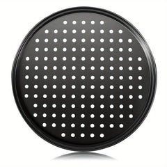 1pc Nonstick Pizza Baking Pan Metal Round Pizza Tray