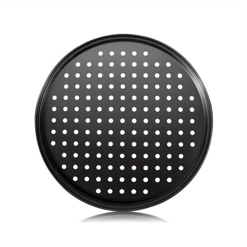 1pc Nonstick Pizza Baking Pan Metal Round Pizza Tray