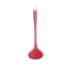 1pc Translucent Silicone Soup Spoon Kitchen Non Stick Cooking Spoon
