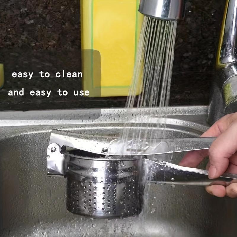 Stainless Steel Potato Masher with Non Slip Handle