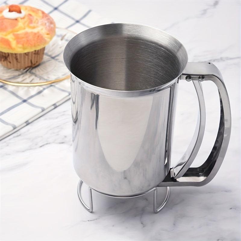 Stainless Steel Batter Separator Cupcake Funnel Mixing Dispenser
