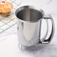Stainless Steel Batter Separator Cupcake Funnel Mixing Dispenser
