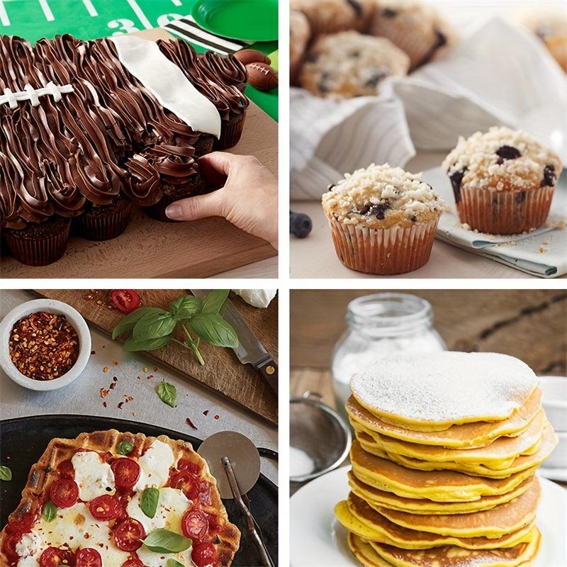 Stainless Steel Batter Separator Cupcake Funnel Mixing Dispenser