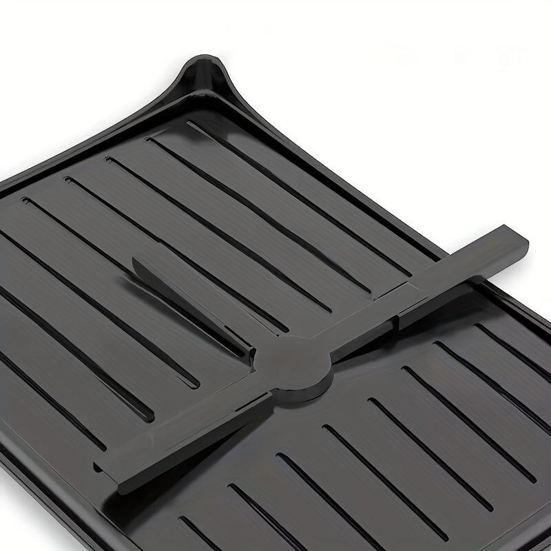 2 Tier Dish Drying Rack Stainless Steel with Swivel Spout