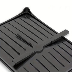 2 Tier Dish Drying Rack Stainless Steel with Swivel Spout