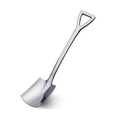 4pcs Creative Shovel Shape Spoon Stainless Steel Kitchen Spoon