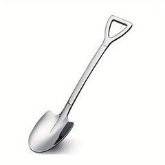 4pcs Creative Shovel Shape Spoon Stainless Steel Kitchen Spoon