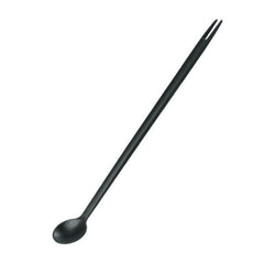 Long Handle Double Spoon & Fork for Milk Powder Coffee Sugar Fruit Tasting