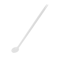 Long Handle Double Spoon & Fork for Milk Powder Coffee Sugar Fruit Tasting