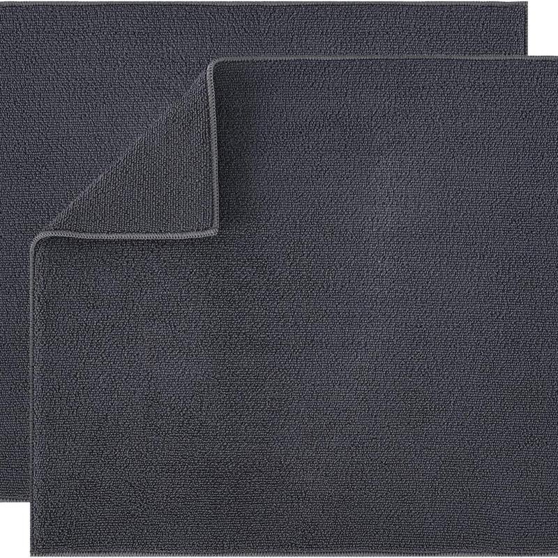 Dish Drying Mat Polyester Absorbent Fast Drying Pad for Countertop