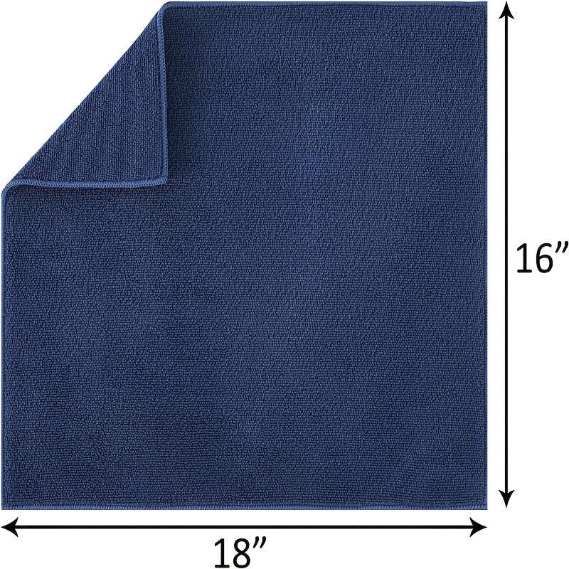 Dish Drying Mat Polyester Absorbent Fast Drying Pad for Countertop