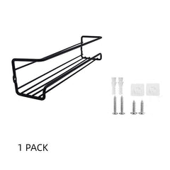 Kitchen Wall Shelf Storage Rack Metal Household Seasoning Spice Storage Rack