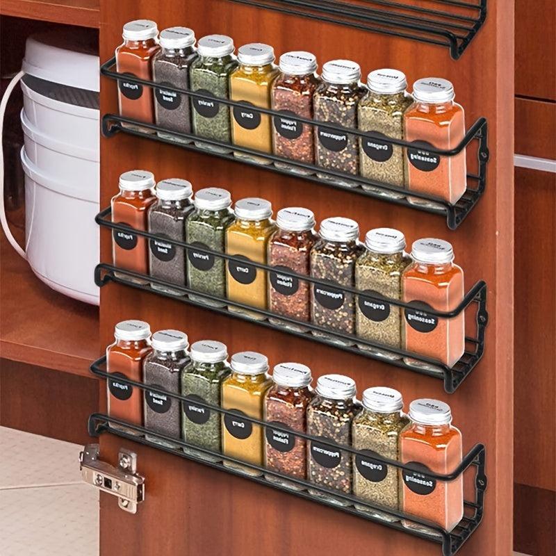 Kitchen Wall Shelf Storage Rack Metal Household Seasoning Spice Storage Rack