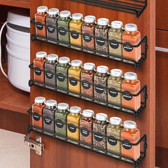 Kitchen Wall Shelf Storage Rack Metal Household Seasoning Spice Storage Rack