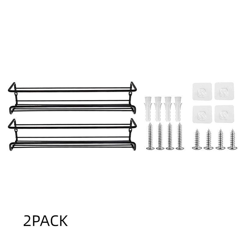 Kitchen Wall Shelf Storage Rack Metal Household Seasoning Spice Storage Rack