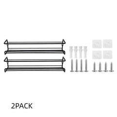 Kitchen Wall Shelf Storage Rack Metal Household Seasoning Spice Storage Rack