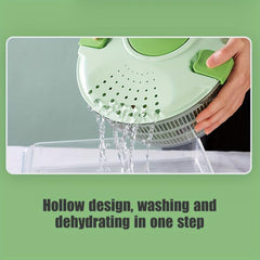 Green Kitchen Water Filter Basket for Fruit and Vegetable Dehydration