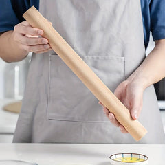 Solid Wood Rolling Pin for Pizza, Pie, Cookies, Noodles - Kitchen Gadgets