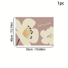 Silicone Dish Drying Mat Absorbent Washable Drying Pad