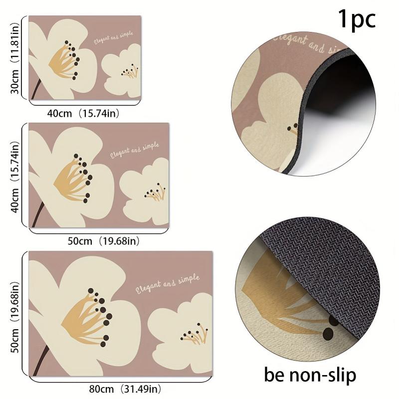 Silicone Dish Drying Mat Absorbent Washable Drying Pad